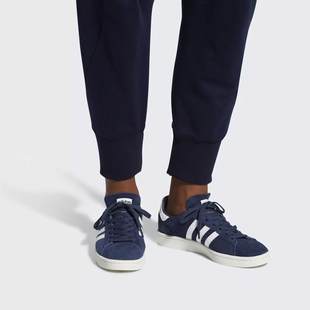 Adidas Campus Tenis Azules Para Hombre (MX-74477)
